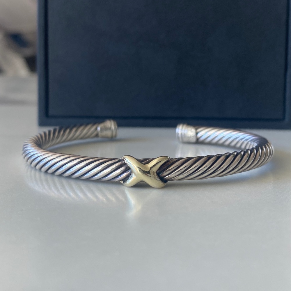 David Yurman X station bracelet